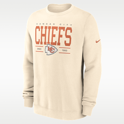 Kansas City Chiefs Club Men's Nike NFL Pullover Crew. Nike.com